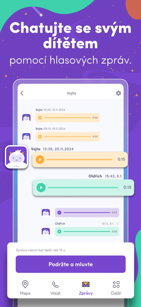 FindeeKids — konverzace s dítětem přes hlasové zprávy